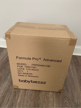 NIB Baby Brezza Formula Pro Advanced Model FRP0046COM